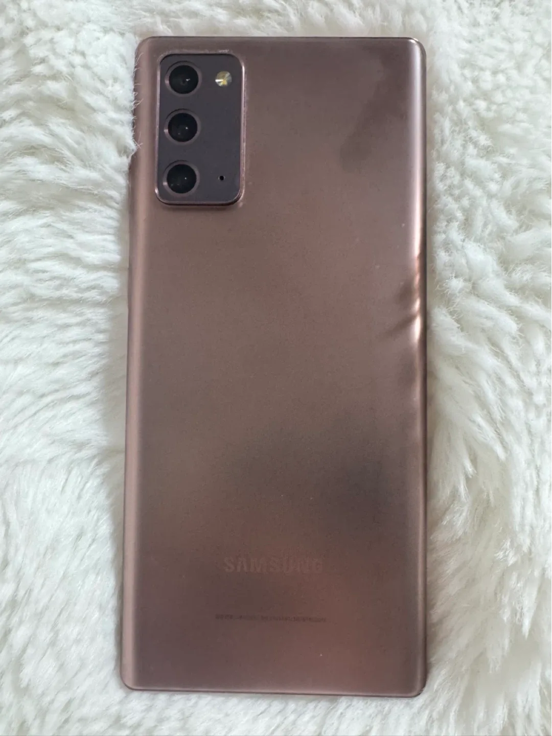 갤럭시 노트20 5G 미스틱 브론즈 (액정파손) 256기가