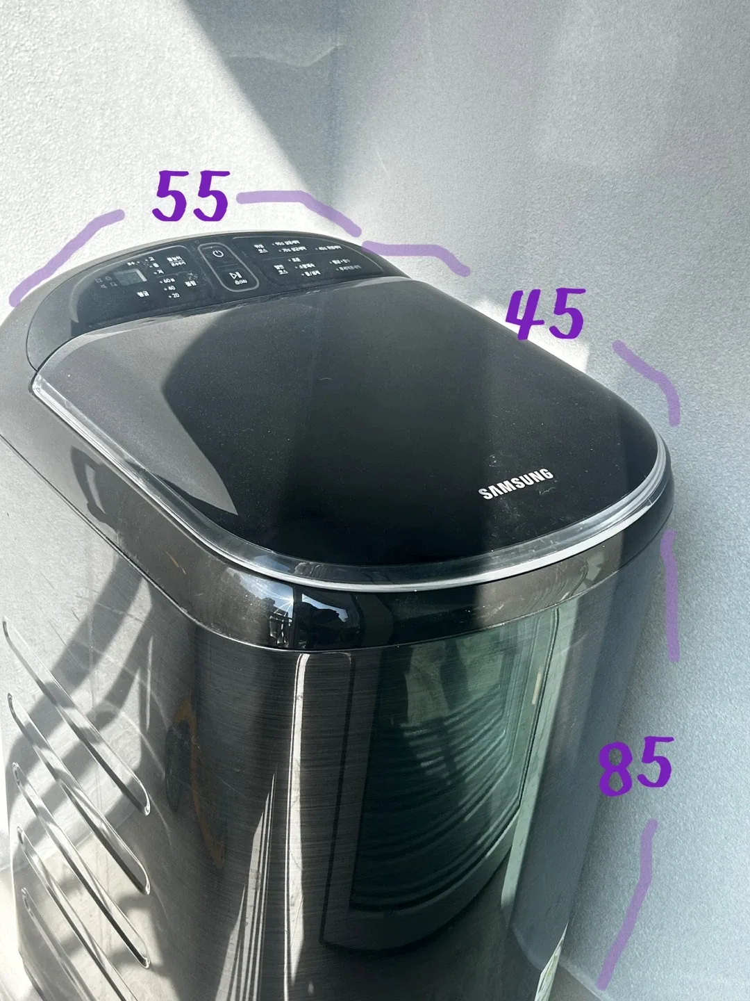 아기사랑세탁기 삼성 3kg