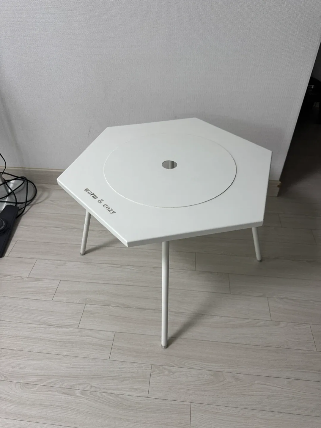 캠핑테이블 난로테이블 사이드 테이블