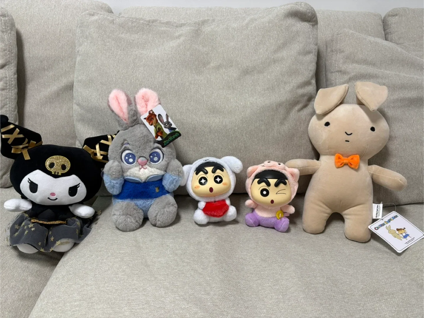 짱구,주토피아,산리오 쿠로미,유리인형 일괄판매 합니다!