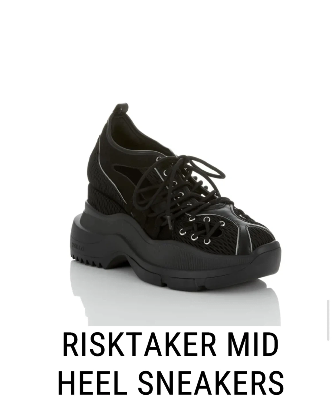 YELLO SHOES RISKTAKER MID 블랙 힐 스니커즈(230) | 여성잡화 | 당근 