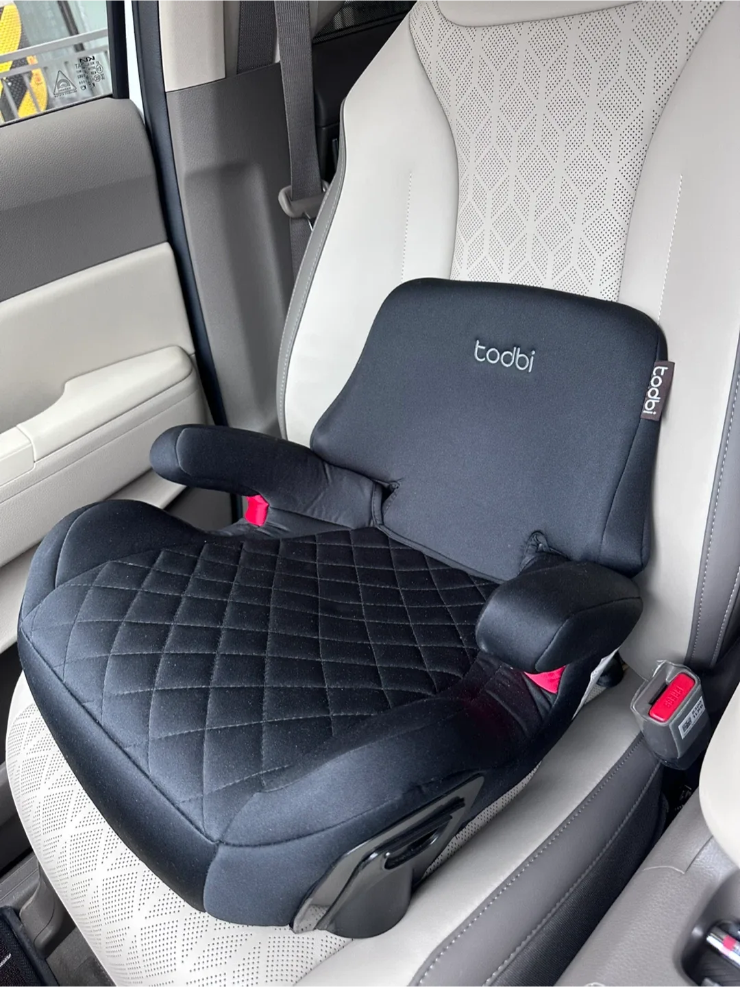 토드비 코쿤 부스터 카시트 블랙