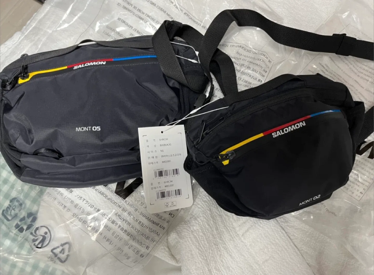 살로몬 몽트 크로스백팝니다