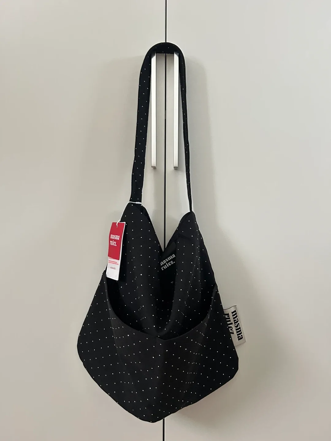 마스마룰즈 에코백 블랙