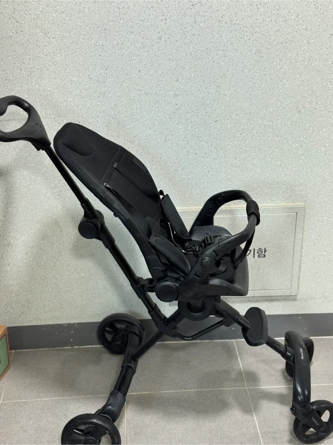 맘앤리틀 트라이크 휴대용 유모차 블랙