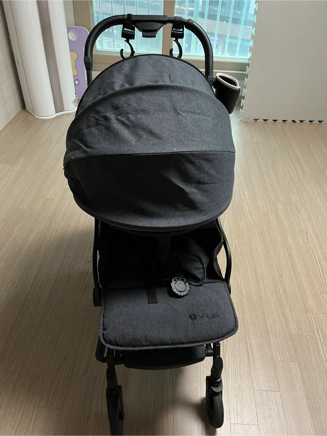 와이업 휴대용 유모차 블랙