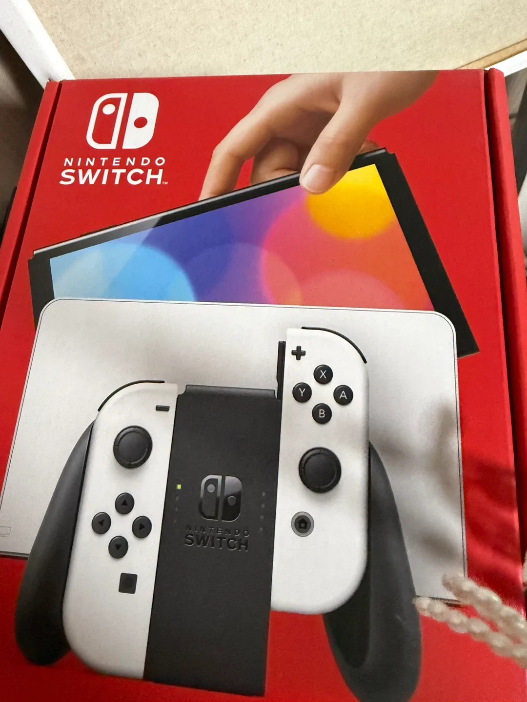 닌텐도 스위치 OLED 화이트 풀박스