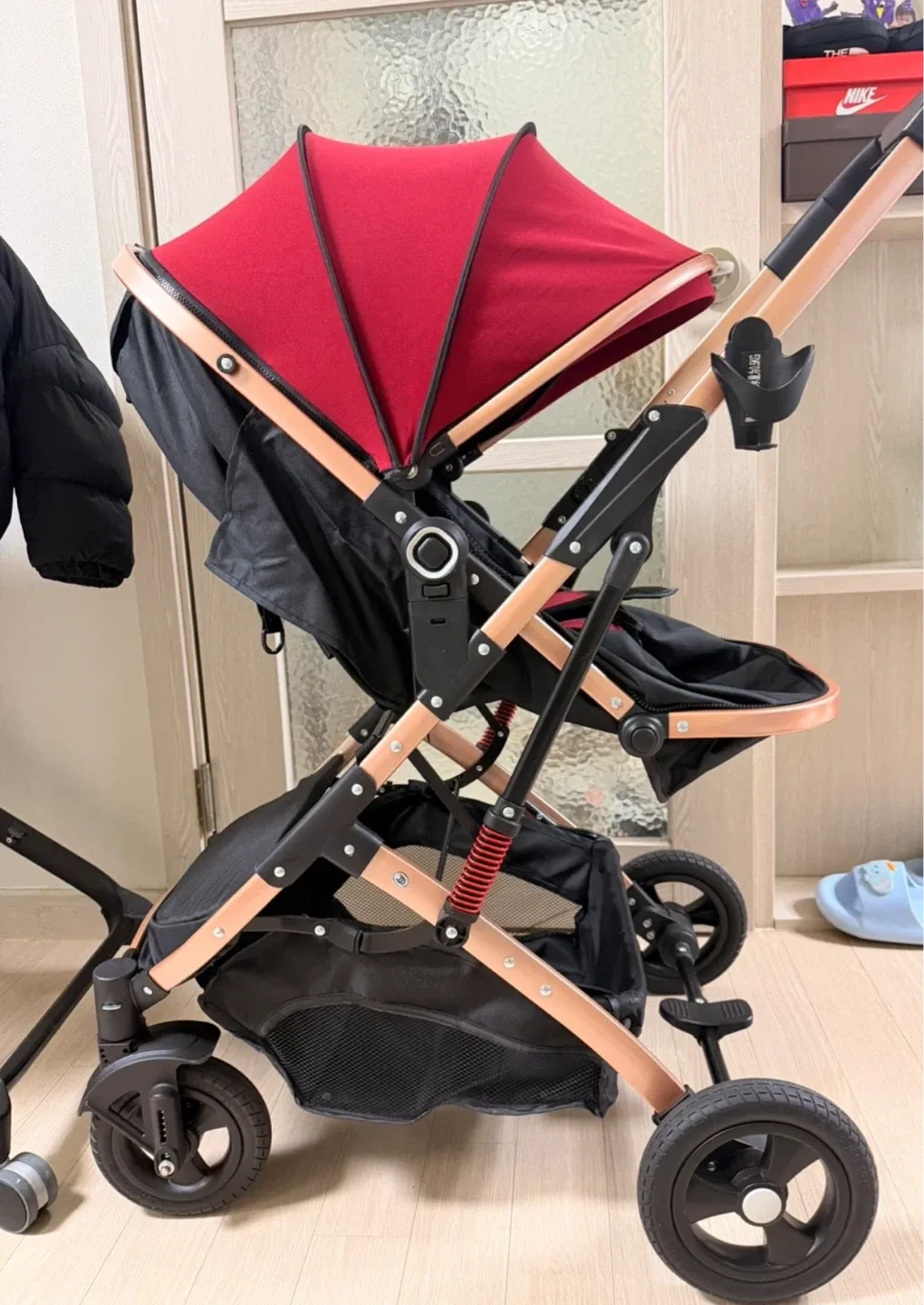 아기 디럭스 유모차