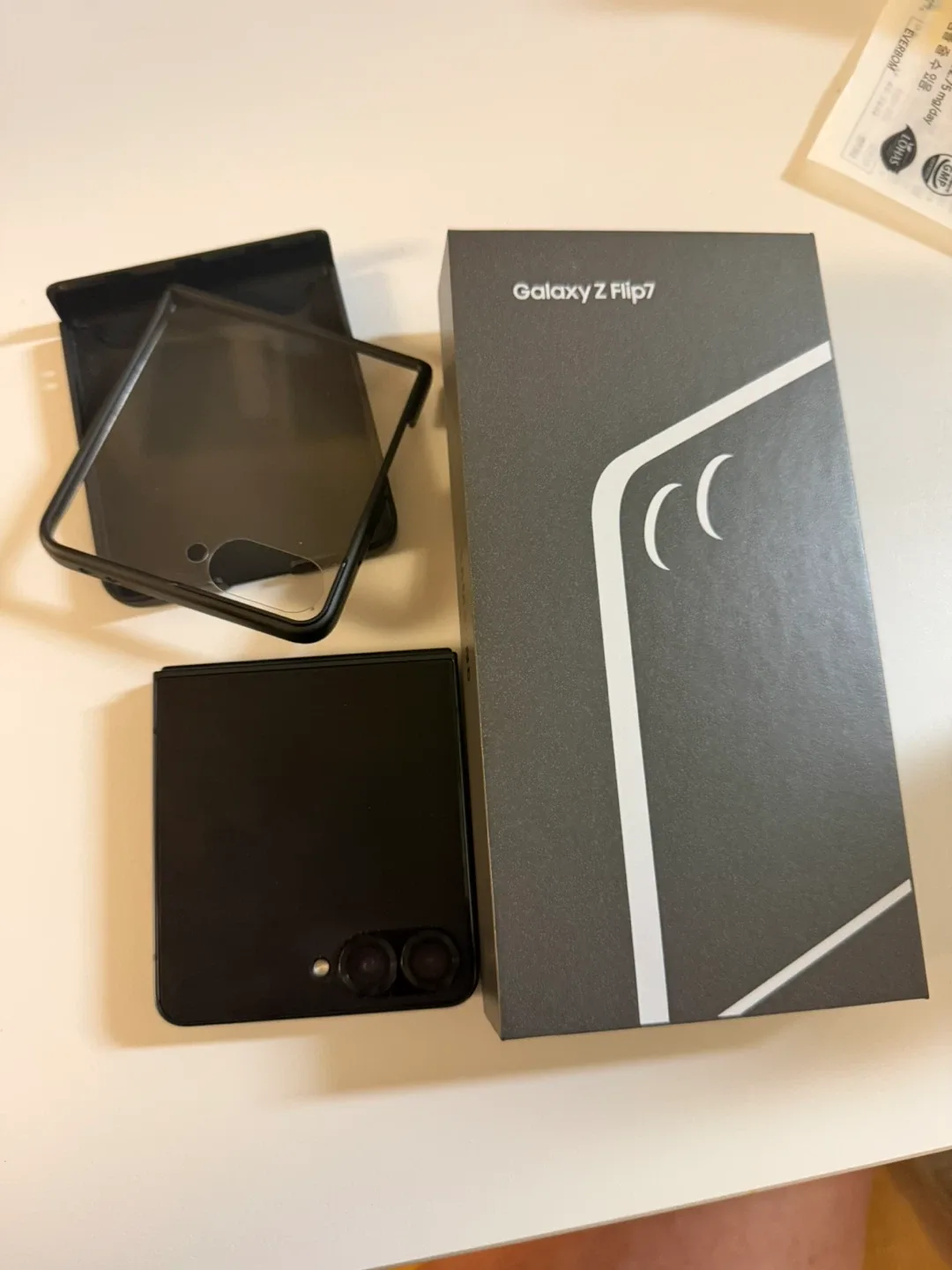 갤럭시Z플립7 블랙 256