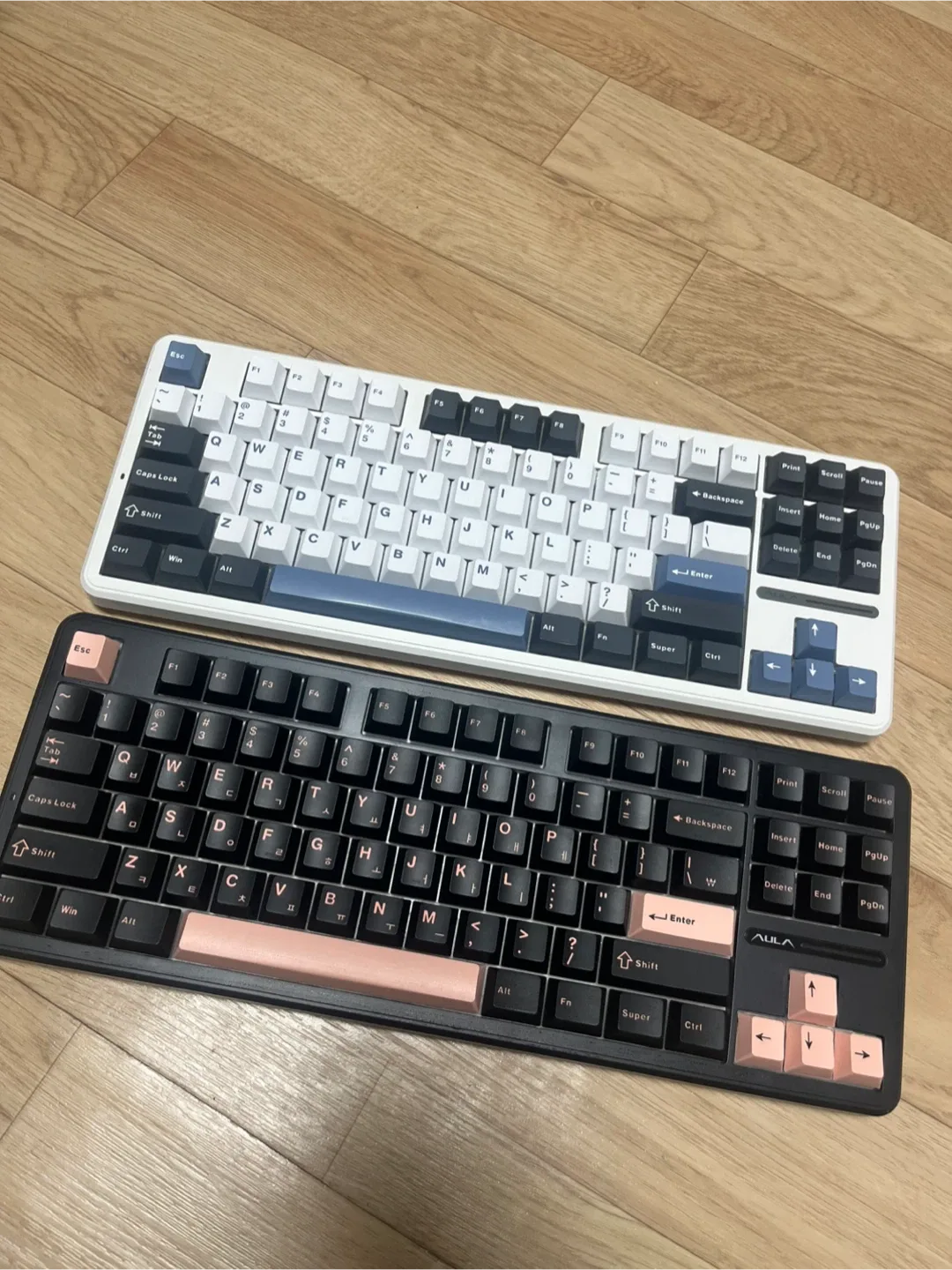 AULA F87 Pro 기계식 키보드 회목축,세이야축