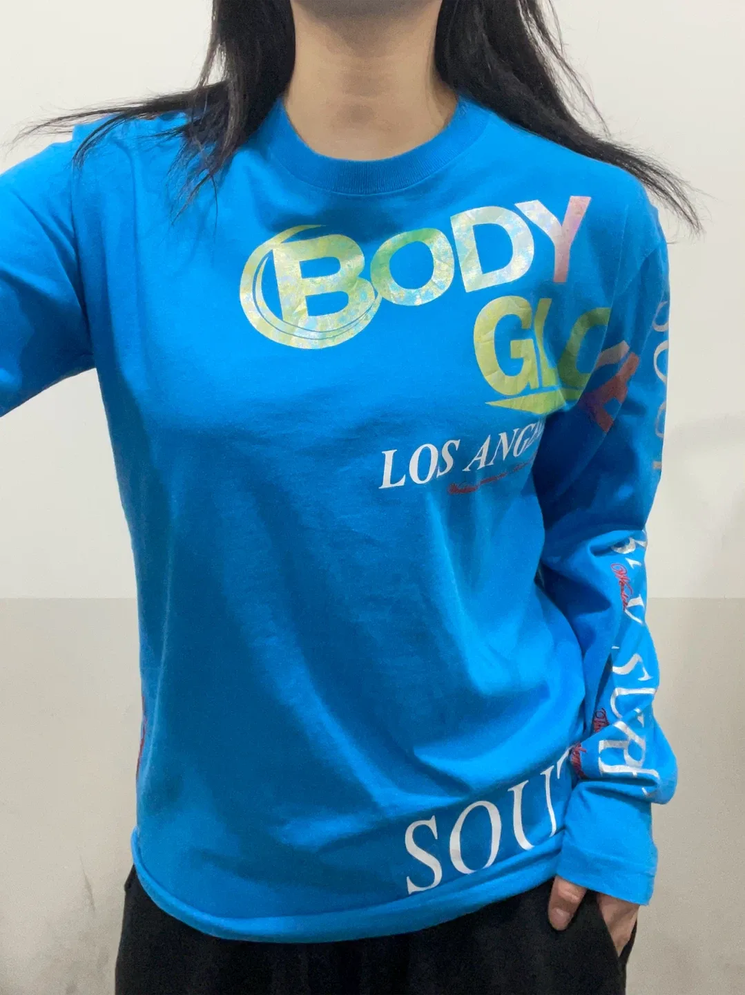 Body Glove 바디 글러브 올드스쿨 홀로그램 서프 롱슬리브