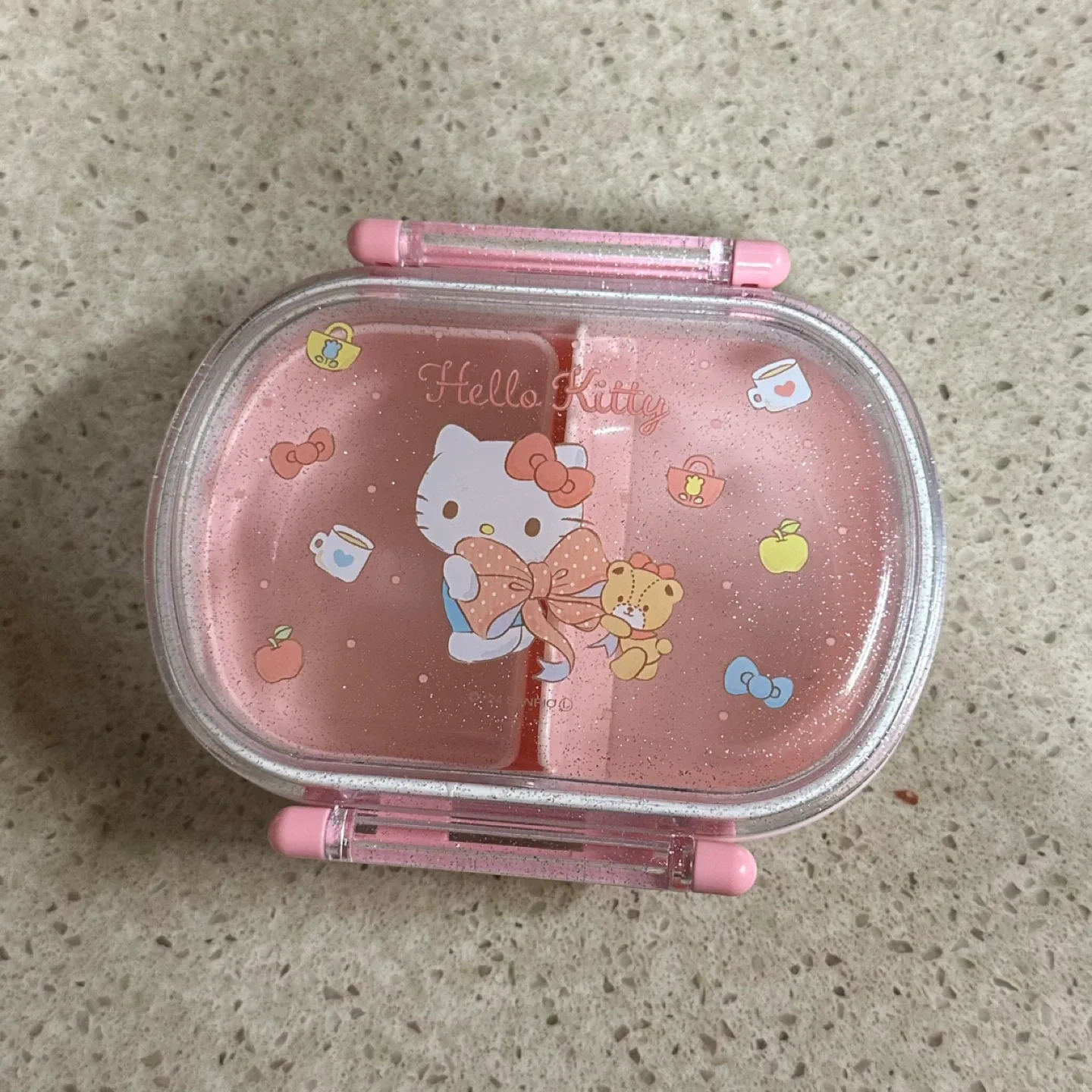 헬로키티 칸막이 도시락