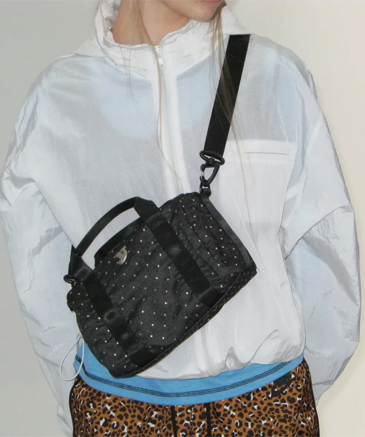 여밈 가방 mini duffle bag (star black)