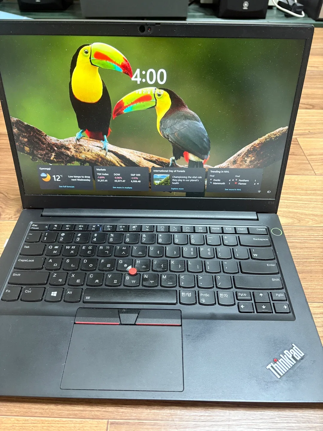 레노버 E14 씽크패드 i5 11세대 16GB RAM