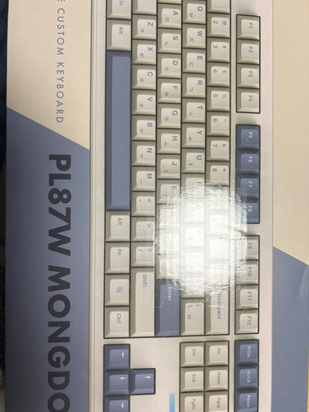 SPM 몽돌 PL87W 텐키리스 키보드 새제품