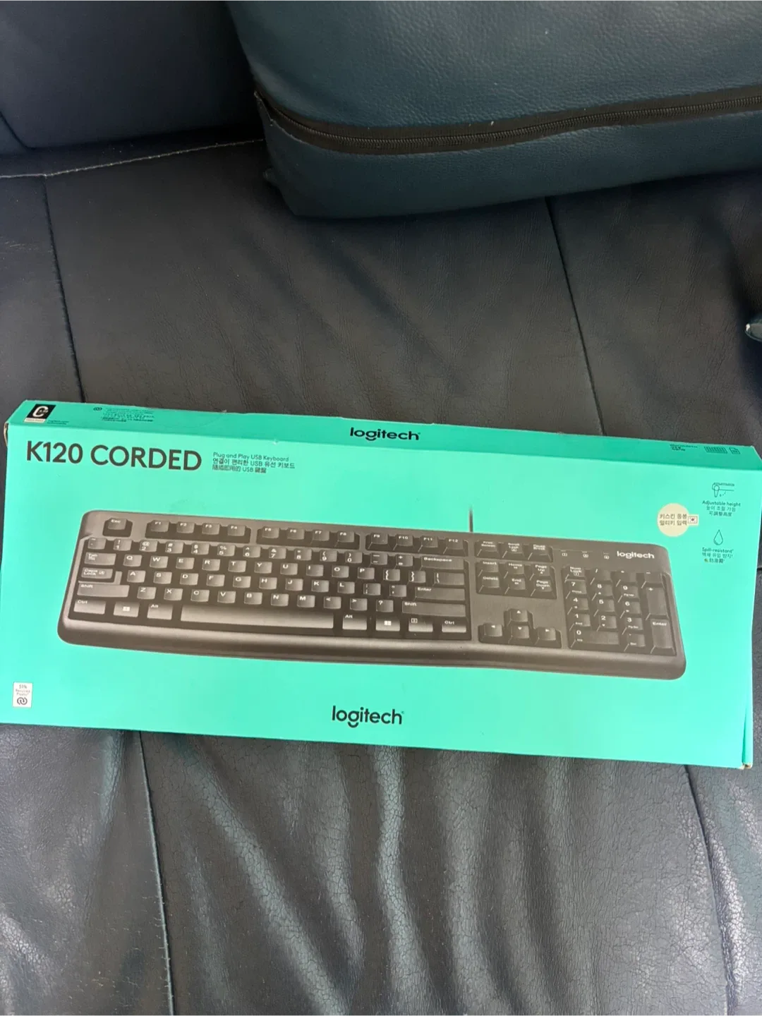 로지텍 K120 유선 키보드