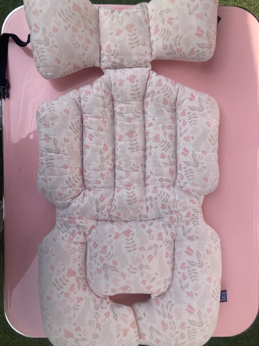 리틀씨드 유모차 라이너 플라워 패턴
