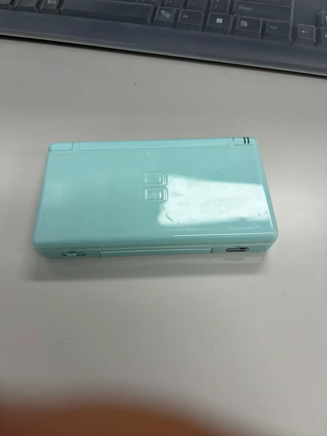 닌텐도 DS lite 민트색 한글판 정픔층전기포함