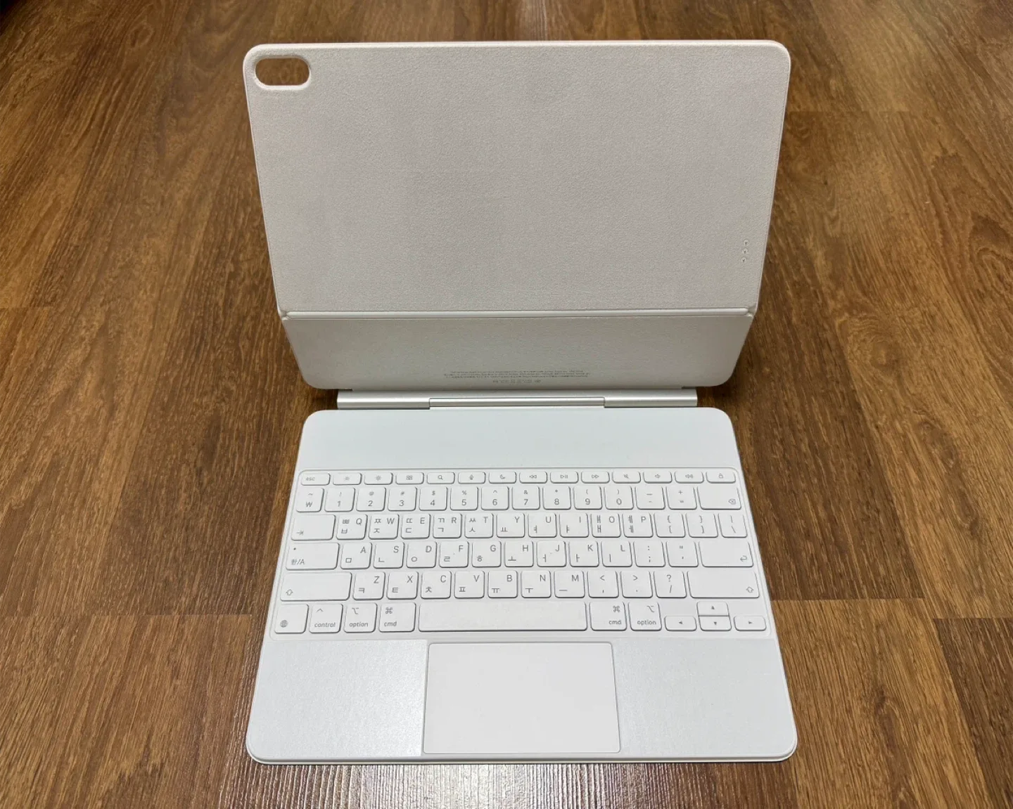 애플 정품 아이패드 에어13 매직 키보드 화이트 (새제품)