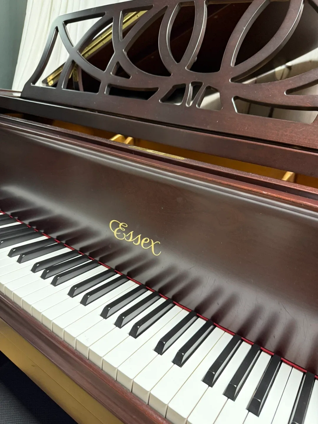 Steinway & Sons 설계 Essex 그랜드피아노 (유선형 한정 디자인)