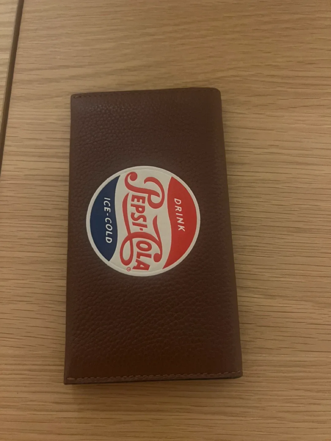 코치 페플 콜라보 브라운 지갑