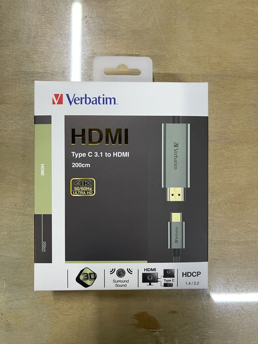 버바팀 HDMI Type C to HDMI 케이블 새제품