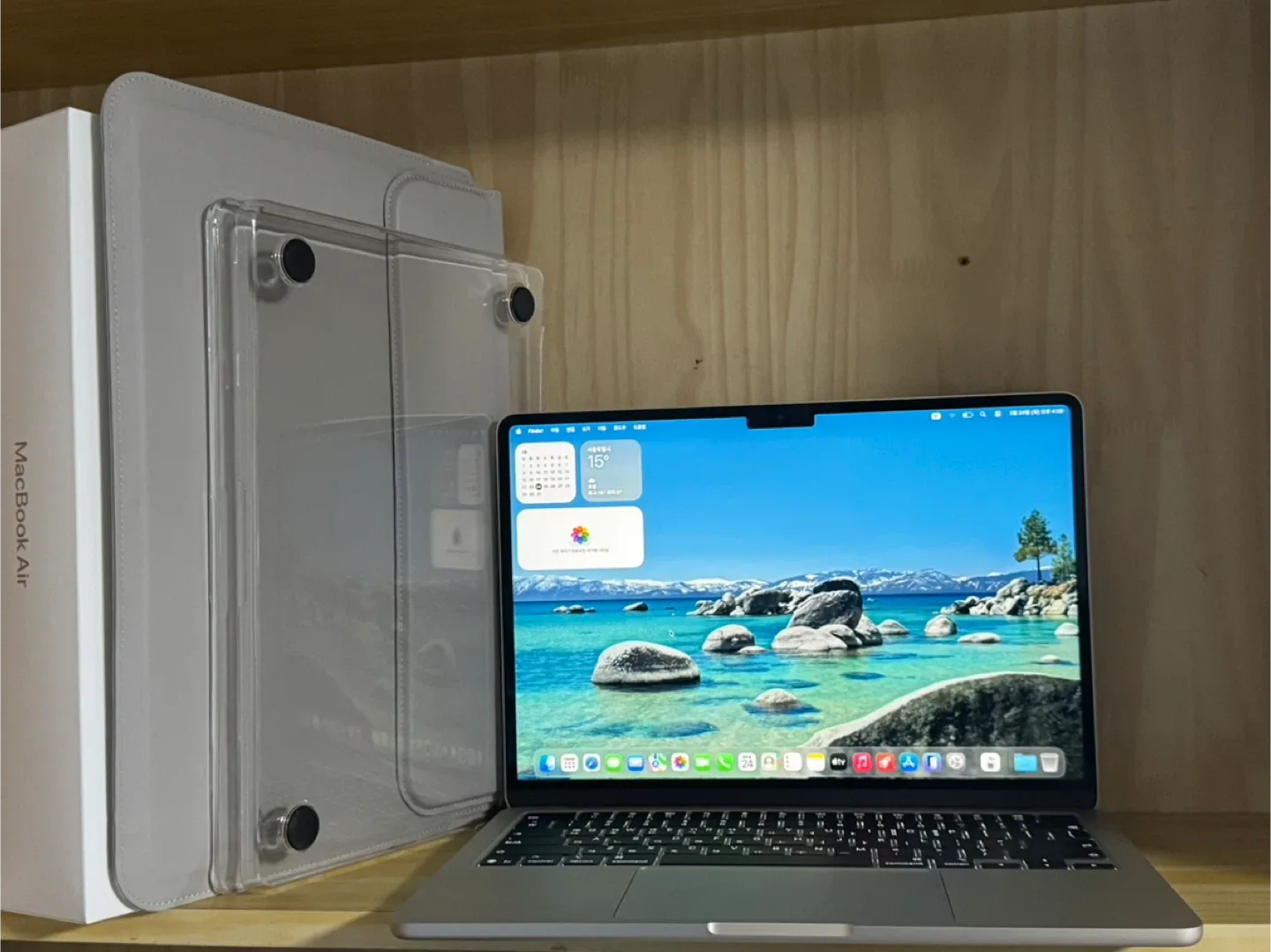 풀박스 케이스 포함 맥북에어 13인치 (M4 / 16GB / 256GB)
