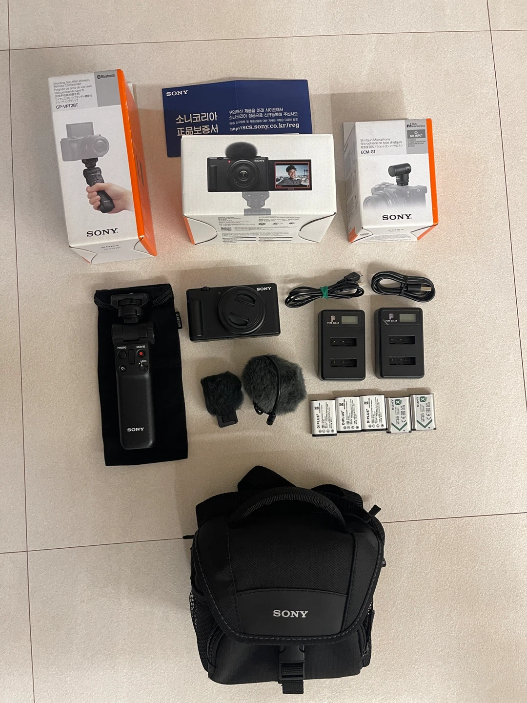 소니 ZV-1F 카메라