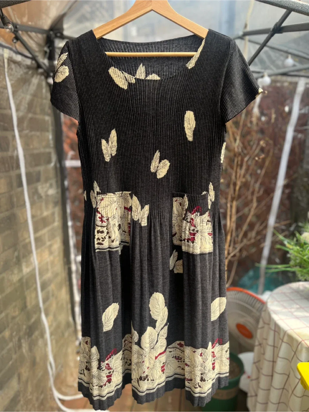 [봄준비하세요]플리츠 패턴 원피스