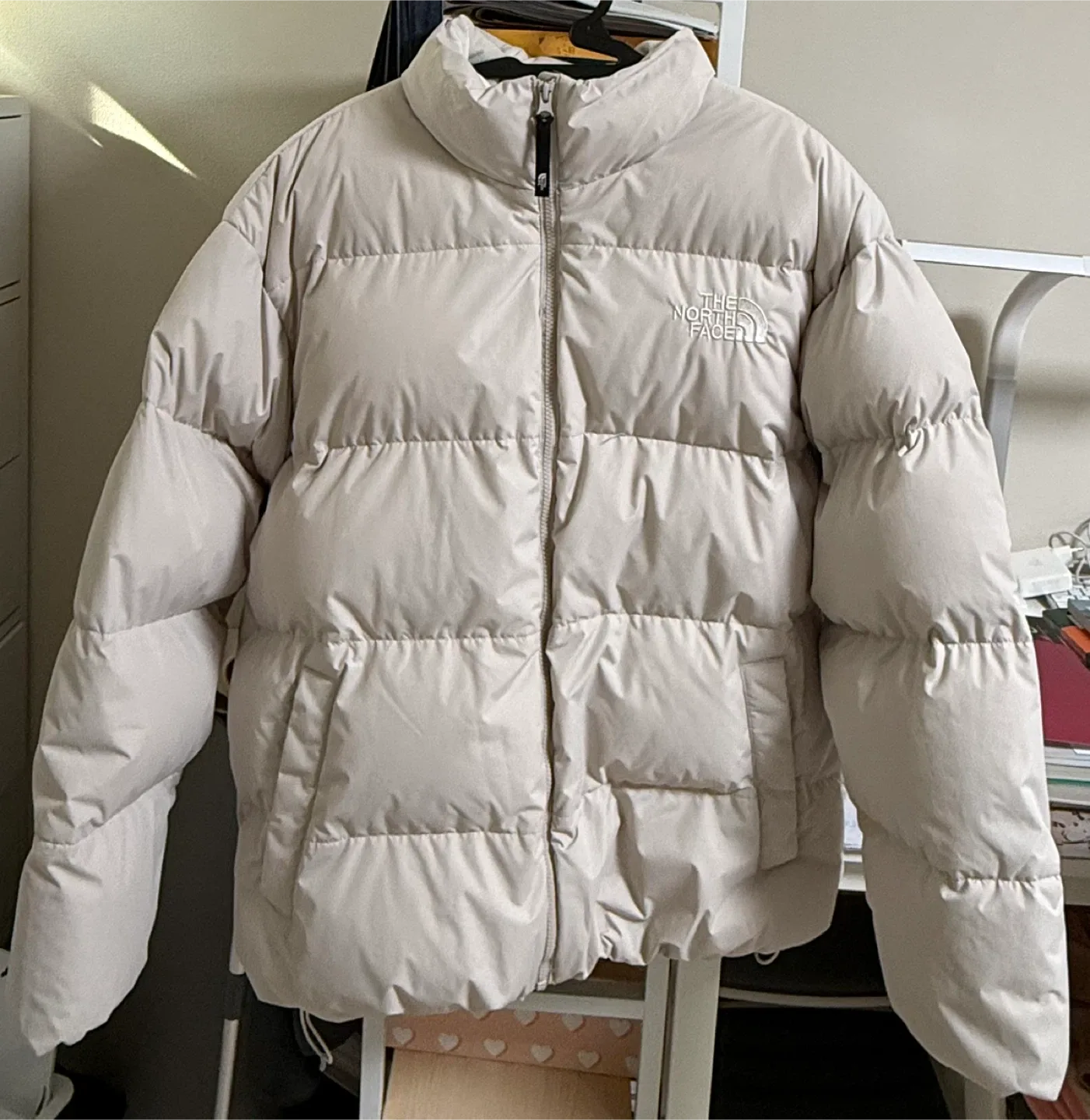 2XL) 노스페이스 로프티 다운 자켓 화이트 샌드