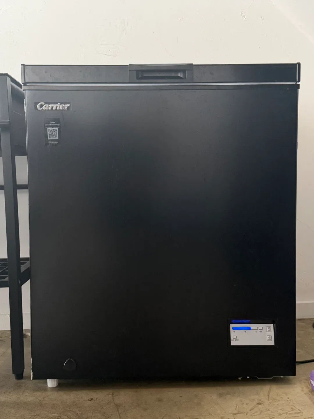 캐리어 냉동고 CSC145FDBH 블랙