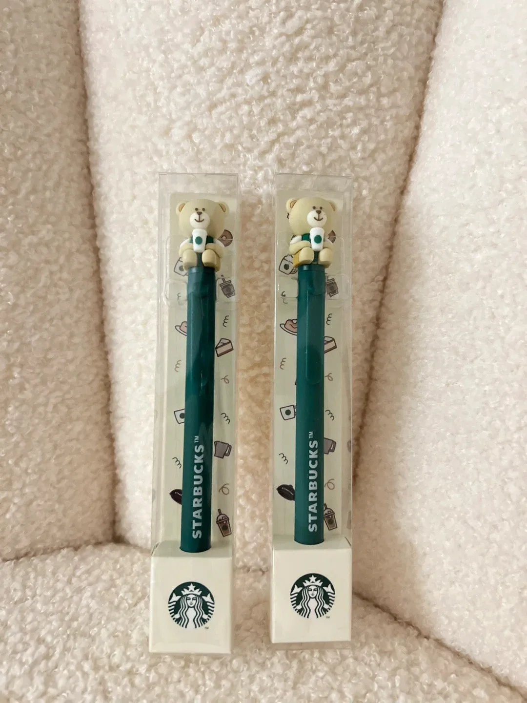 [새상품]스벅 베어리스타 젤펜 0.5mm 블랙[개당가격]