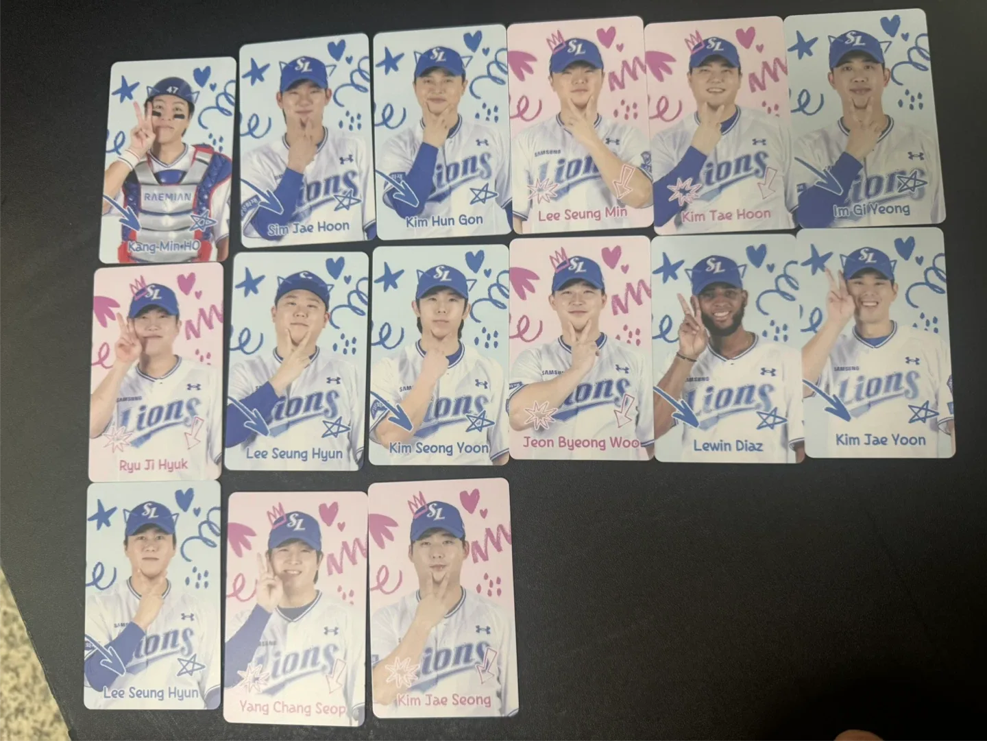 삼성라이온즈 오프닝포카 판매합니다!