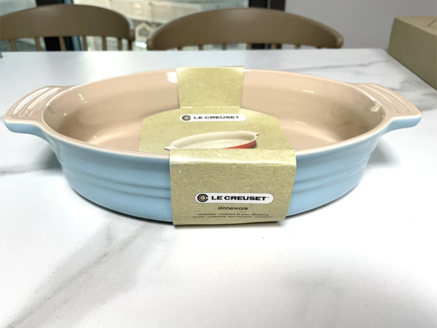 [새상품] 르크루제 타원형 베이킹 접시 27cm 1.8L