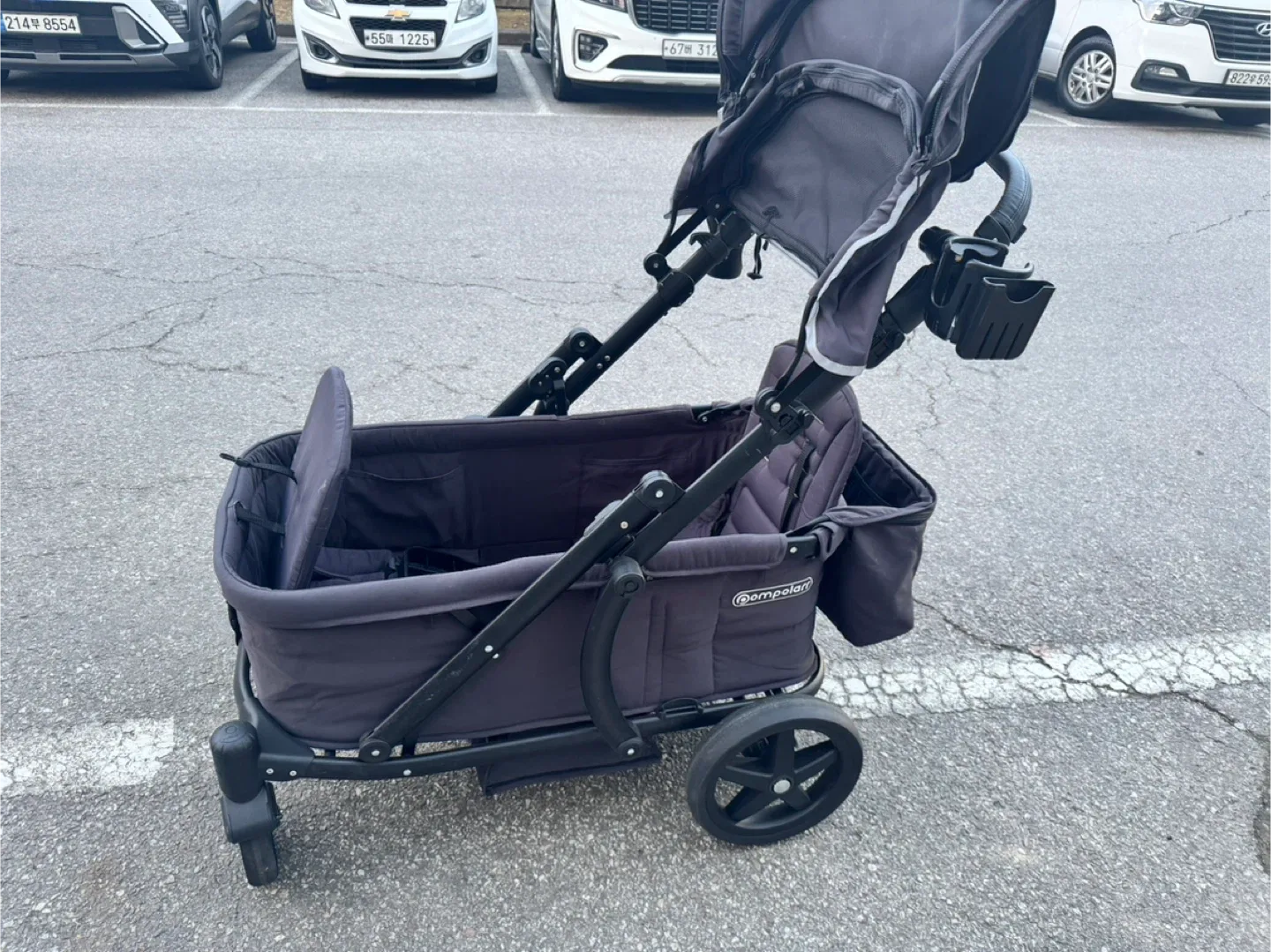 폼포라 웨건n (23년 6월 새재품) 유모차