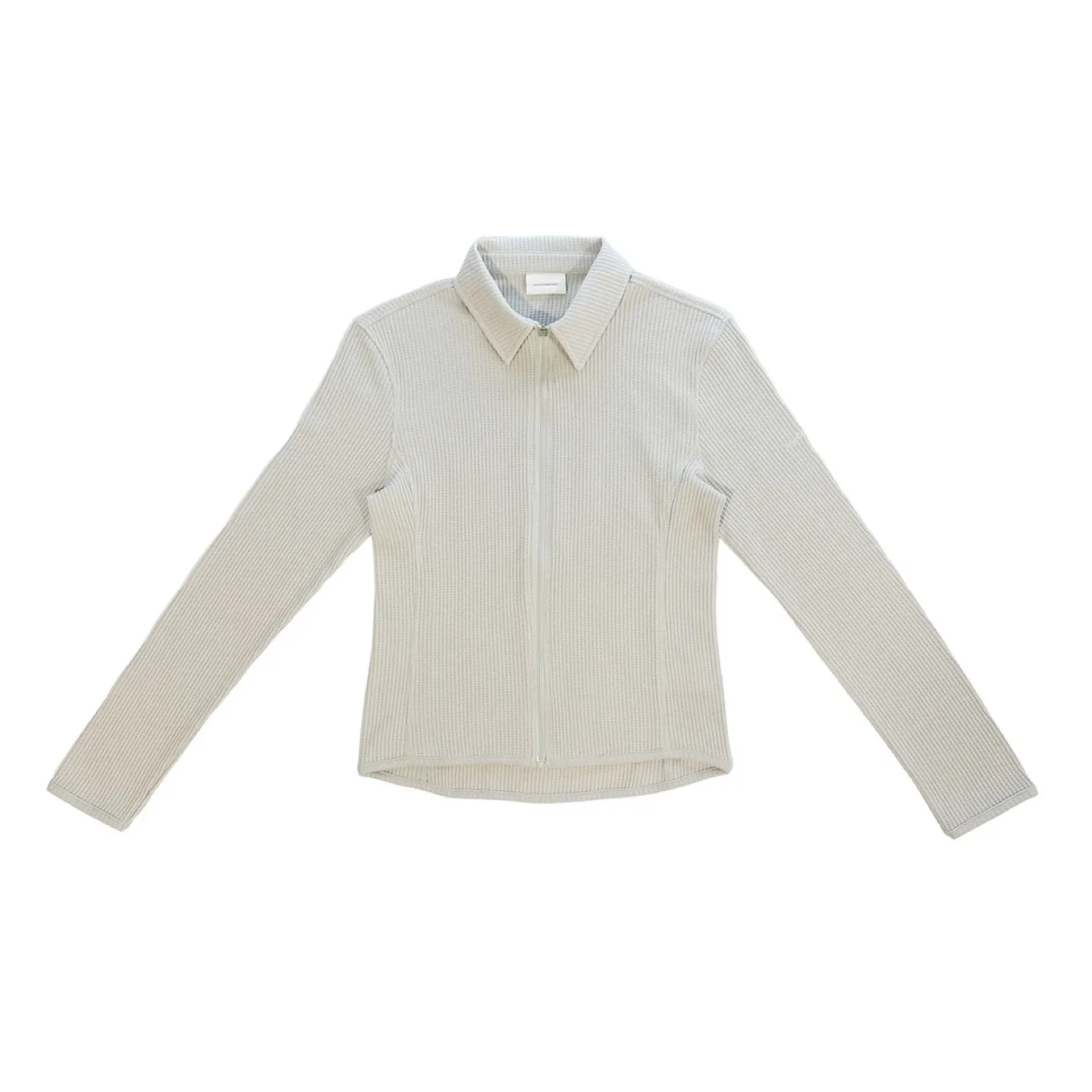 지초이 24-001 WAFFLE ZIP SHIRT 와플 집셔츠 사이즈 3