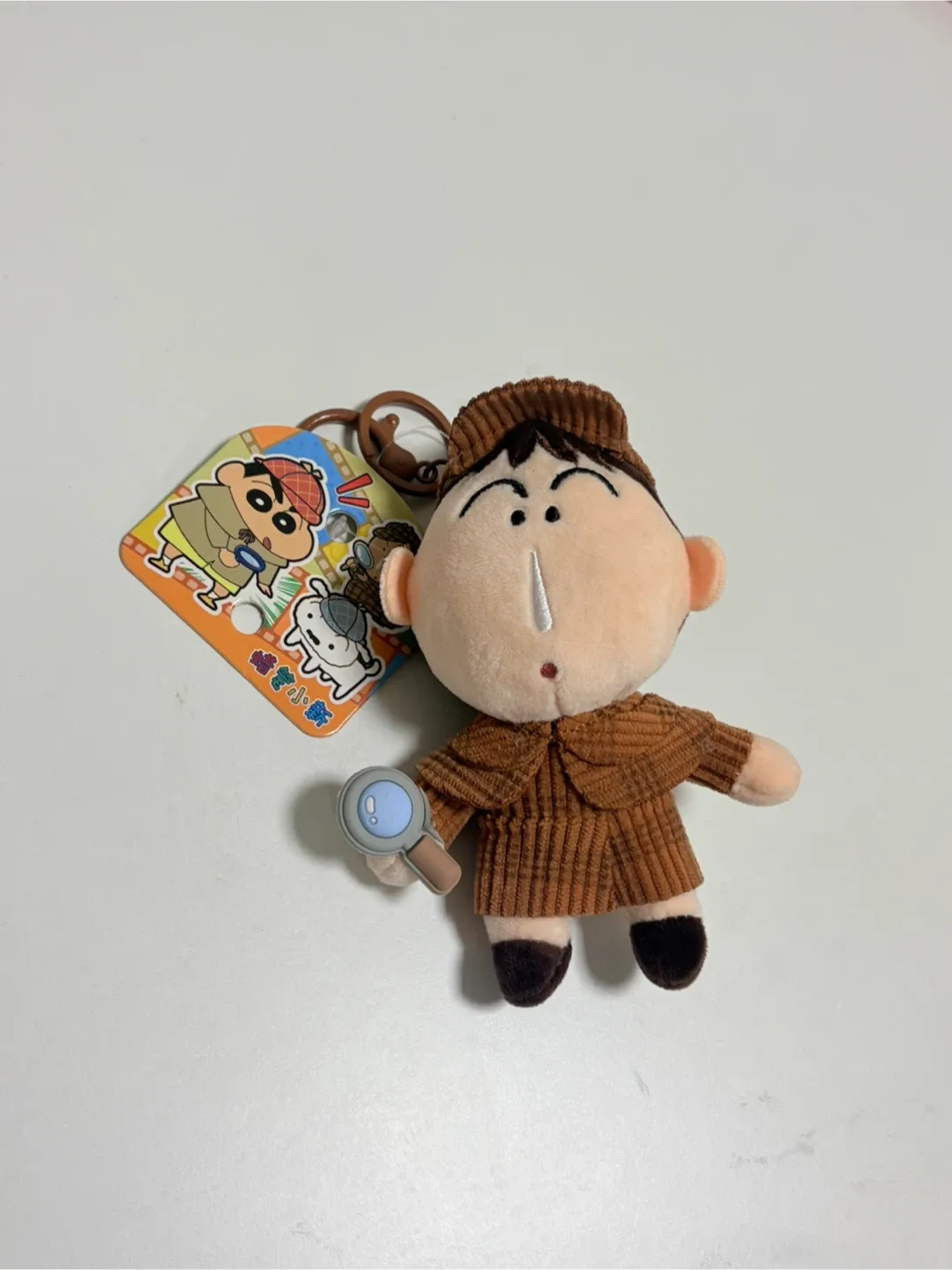 (새상품) 짱구는 못말려 맹구 탐정 인형 키링