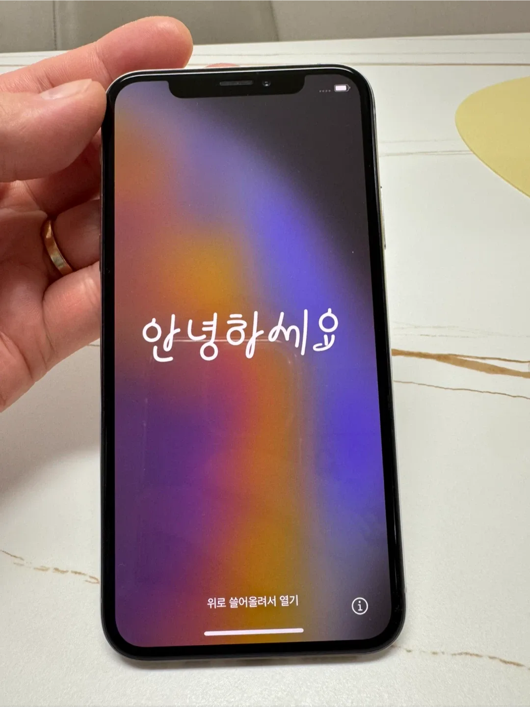 아이폰 Xs 실버 256G