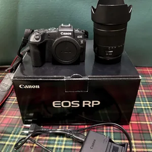 캐논 EOS RP 미러리스 카메라 풀박스 + 24-105mm F4-7.1 렌즈