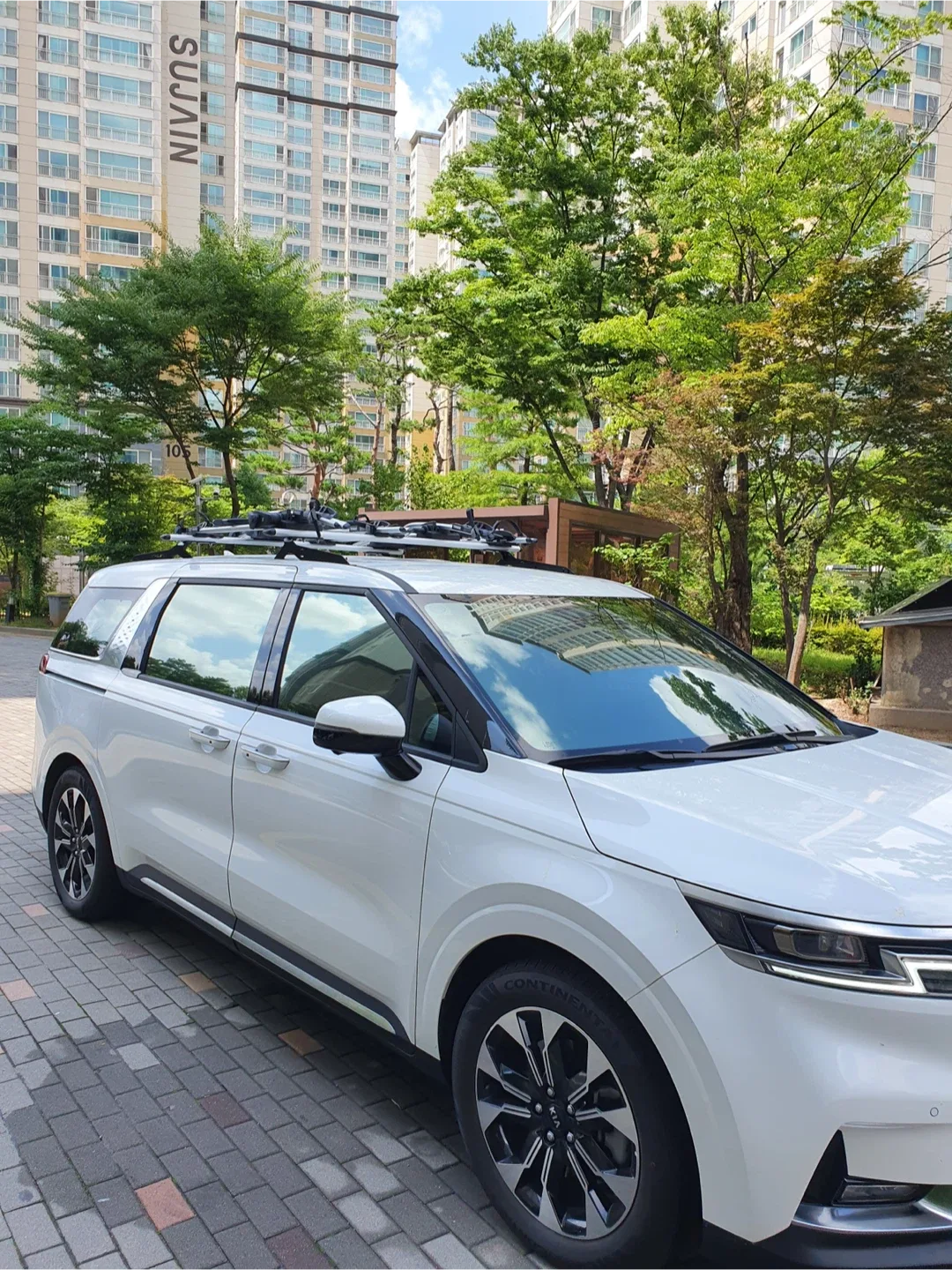 툴레 598 자전거 캐리어3개