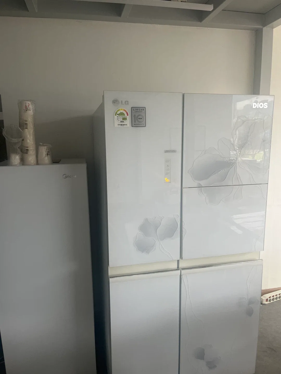 LG DIOS 4도어 냉장고