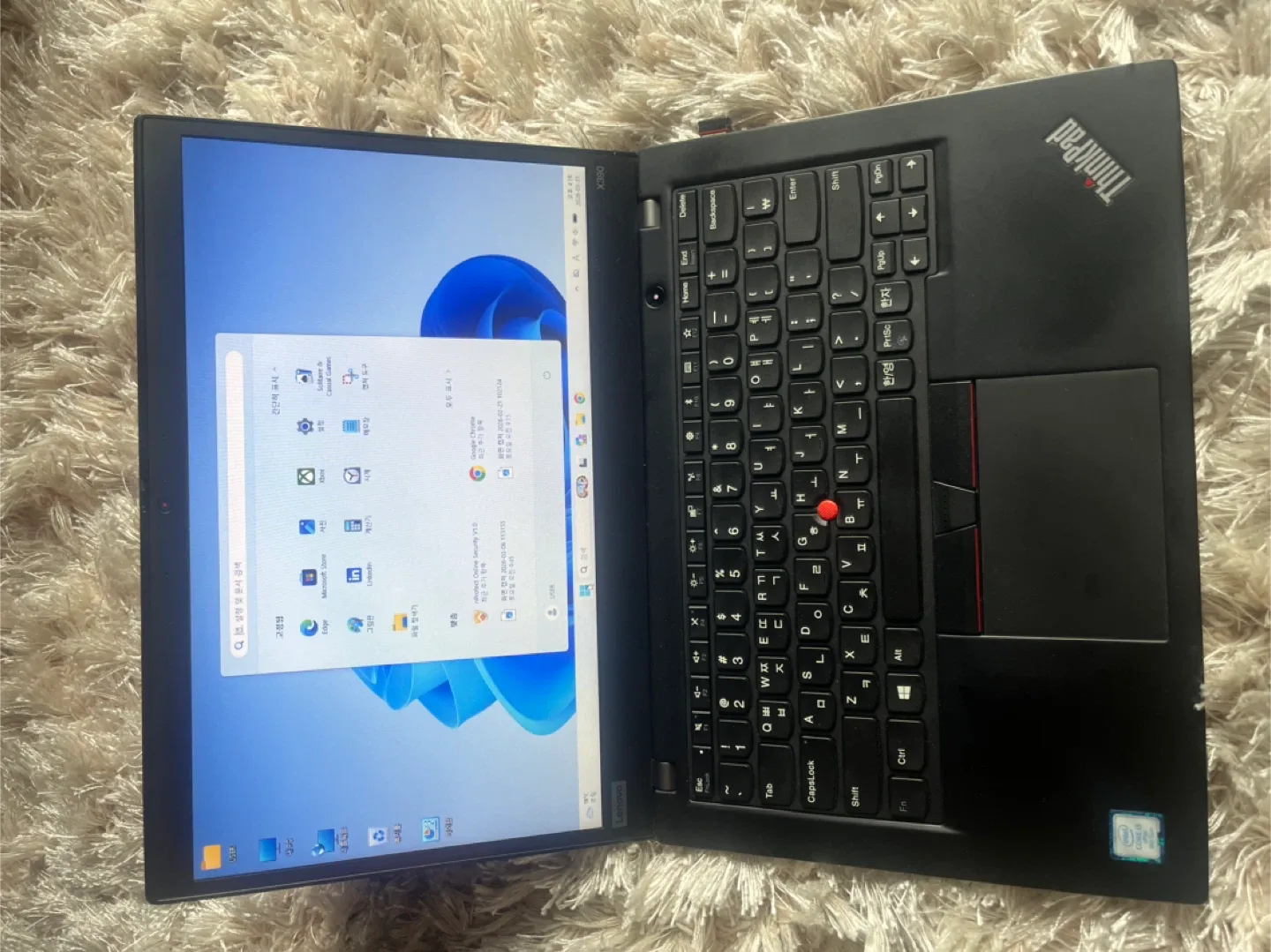 레노버 씽크패드 X390 노트북