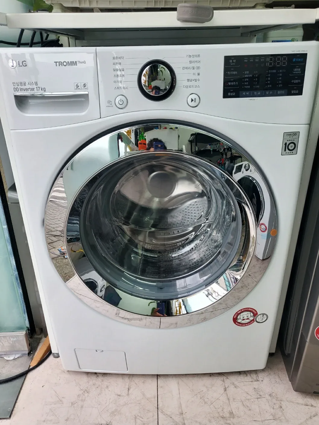 LG 트롬 DD 인버터 17kg 드럼세탁기(배송설치포함)