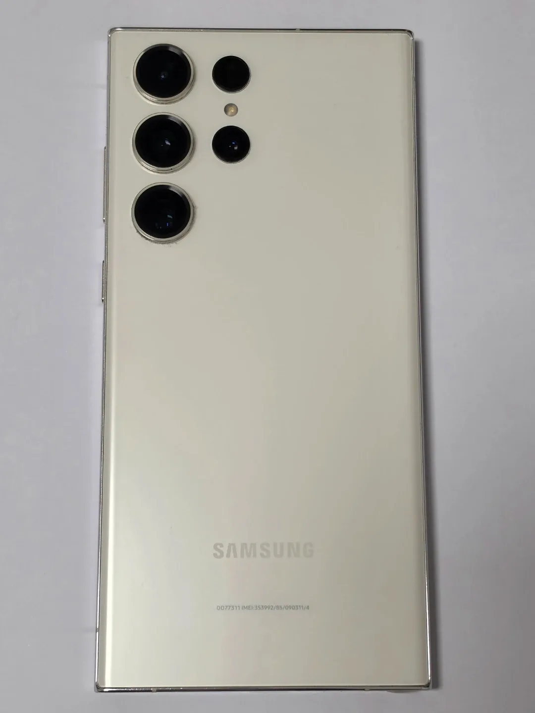 완전 상태좋은 자급제 갤럭시S23울트라 512GB 크림, S급