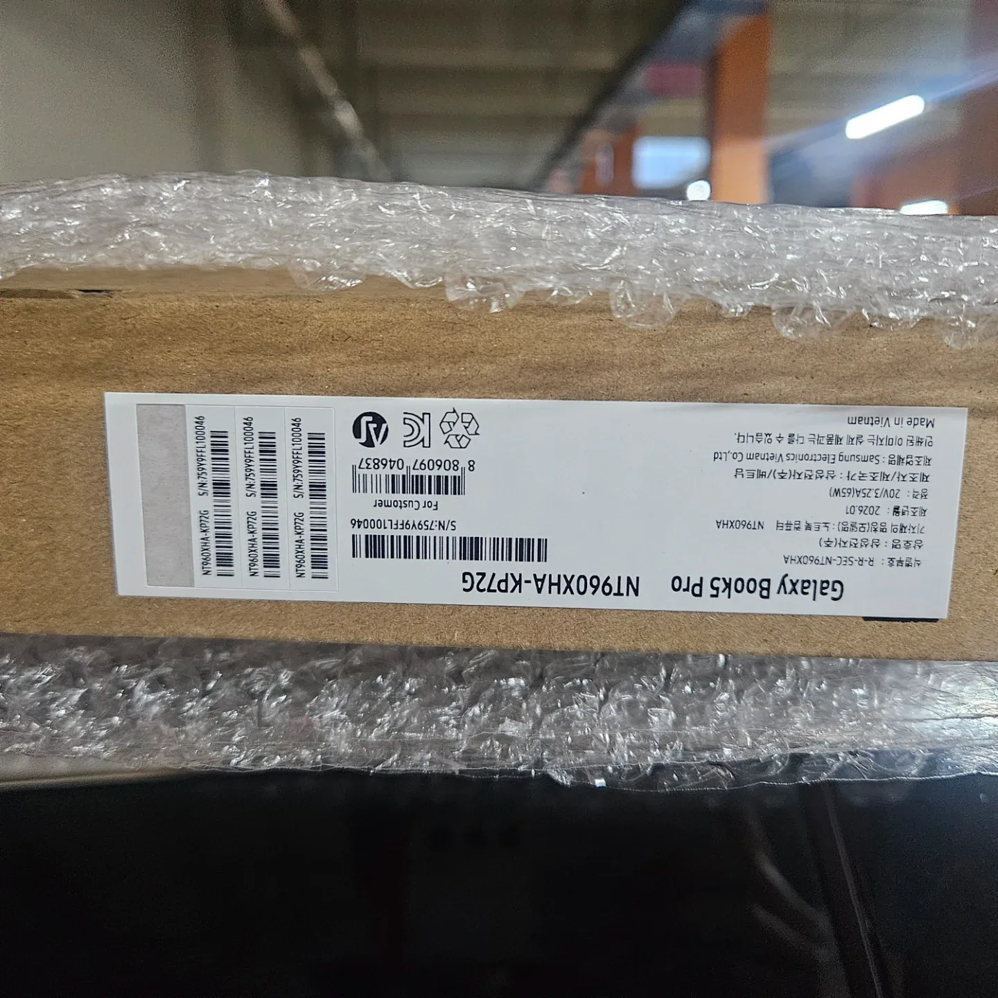 삼성 갤럭시 북5 Pro NT960XHA-KP72G 미개봉