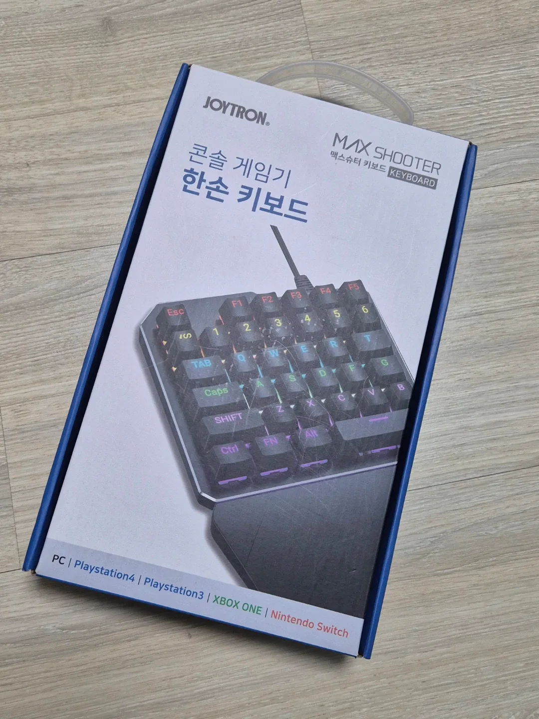 조이트론 한손키보드 키마 컨버터 세트로 판매합니다