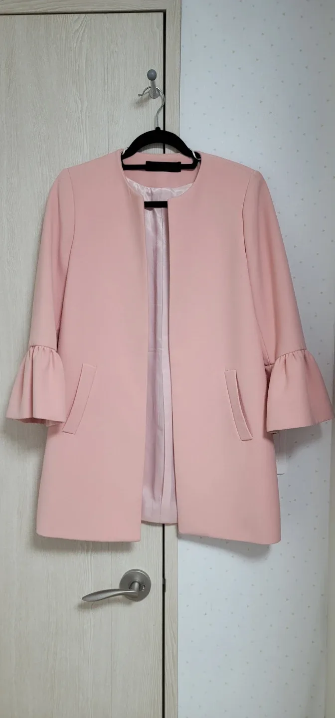 자라 WOMAN 핑크 코트 S