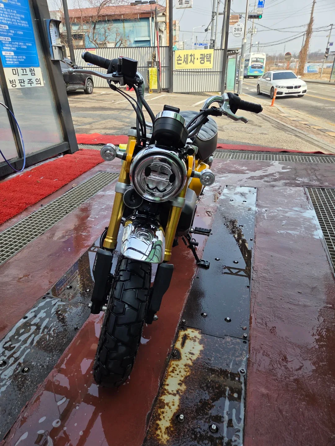 혼다 몽키 125cc 옐로우
