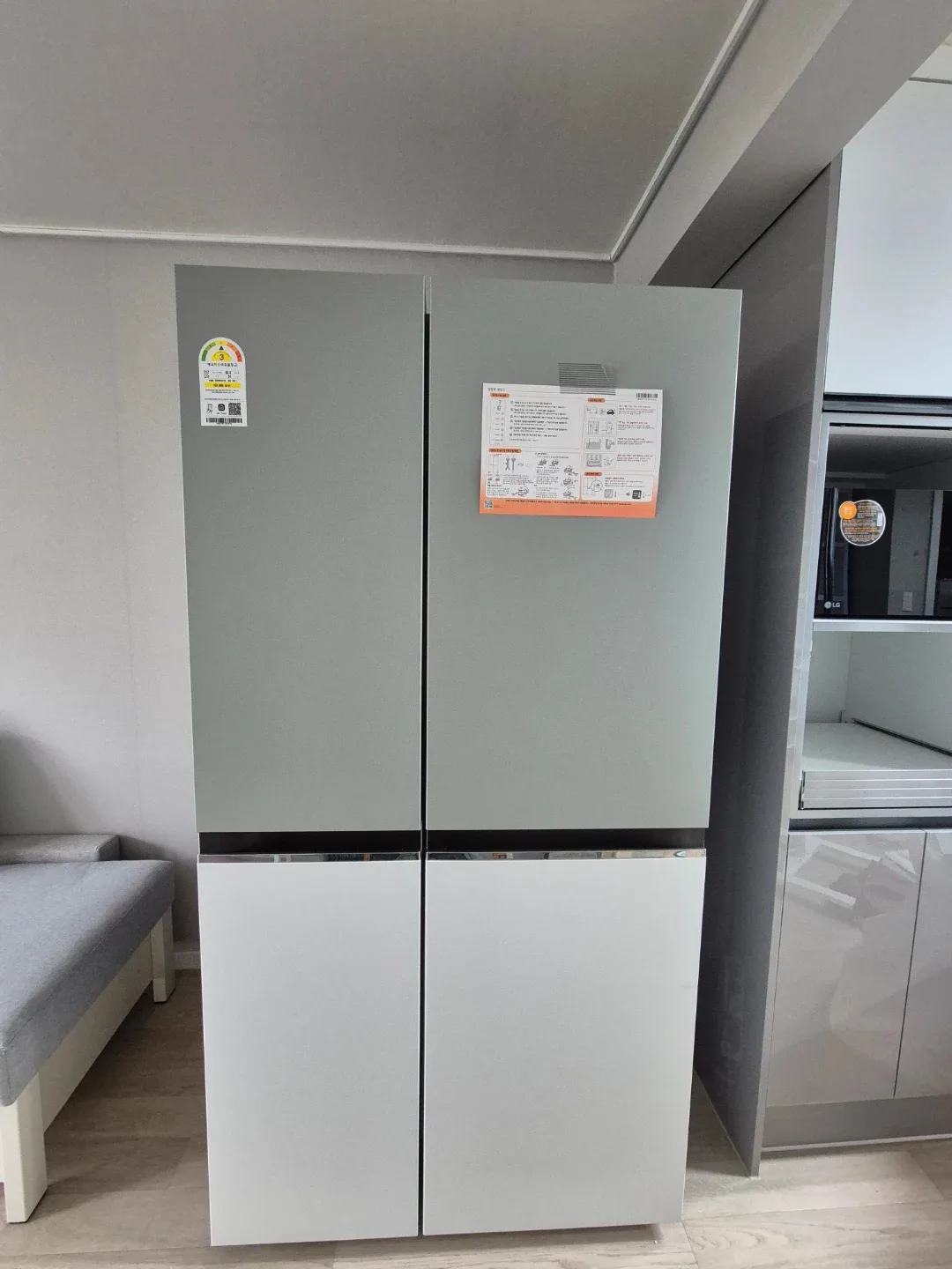 LG 오브제컬렉션 양문형 냉장고 S634MGW2Q