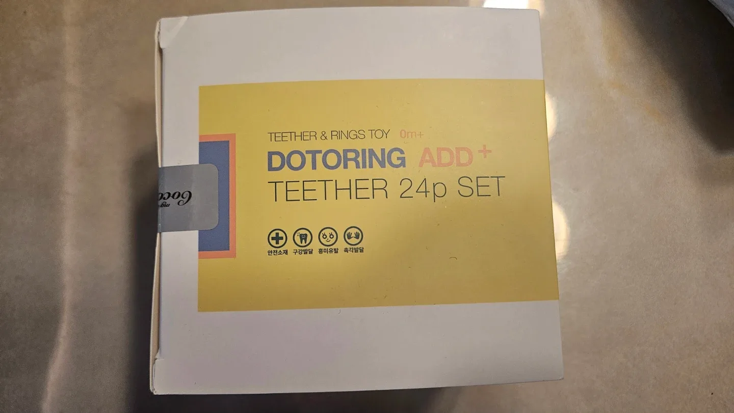 꼬꼬노리 도토링 ADD+ 치발기 24p 세트 [새상품]